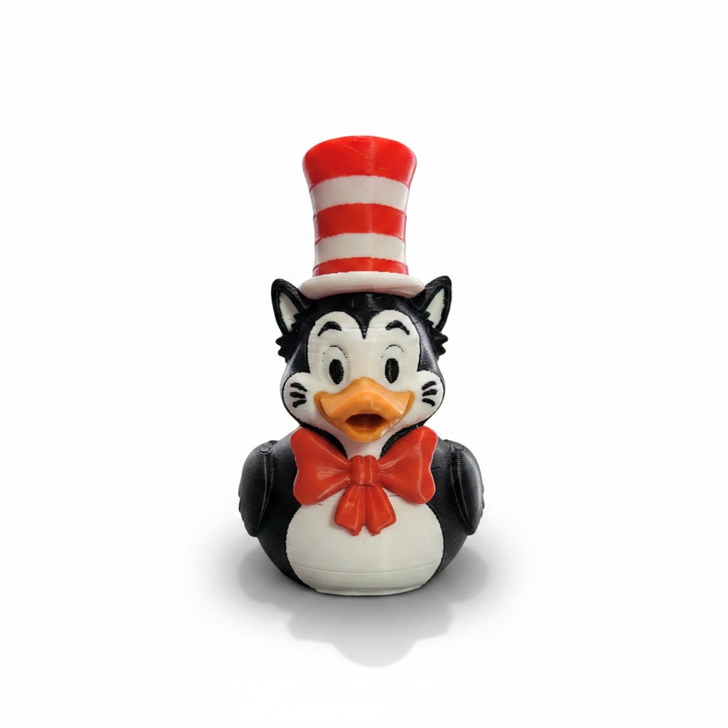 Top-Hatted Cat Duck