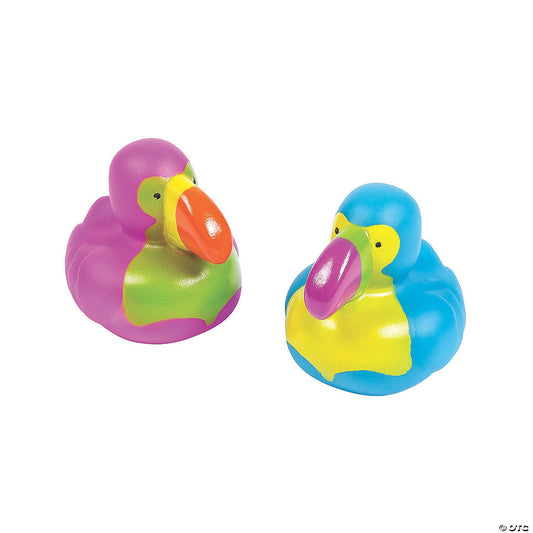 Toucan Rubber Ducks - by the dozen-duckduckjeep-offroad-wrangler-gladiator-3d-jeep duck-custom duck-Jeep-The Quacktory-Fun Jeep Ducks-Ducks4Jeep