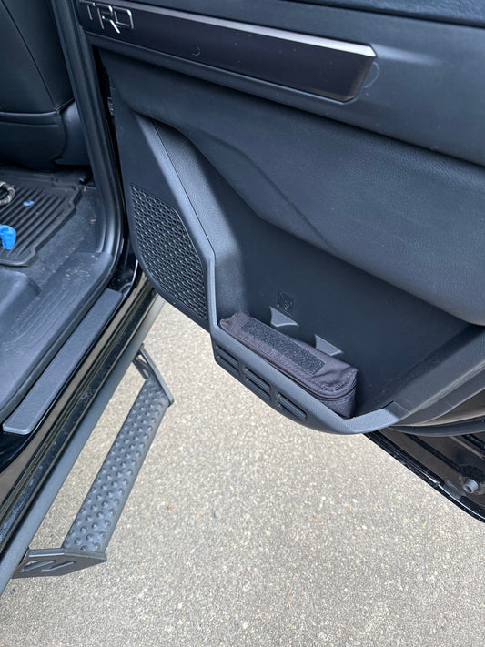 Toyota Tacoma Cubby Pouches-duckduckjeep-offroad-wrangler-gladiator-3d-jeep duck-custom duck-Jeep-The Quacktory-Fun Jeep Ducks-Ducks4Jeep