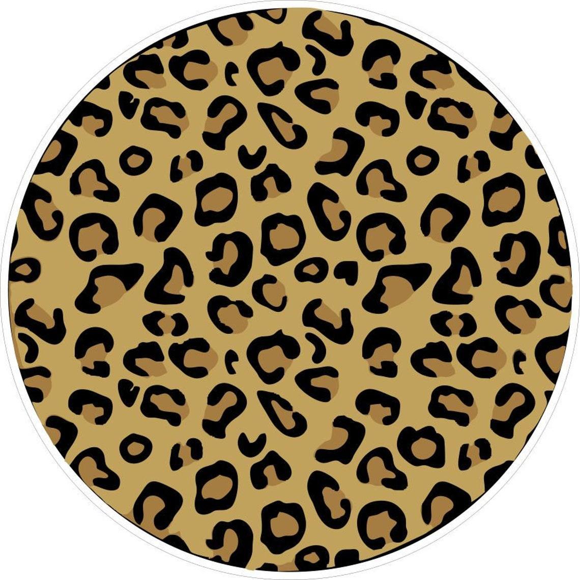 Traditional Colored Leopard Animal Print-duckduckjeep-offroad-wrangler-gladiator-3d-jeep duck-custom duck-Jeep-The Quacktory-Fun Jeep Ducks-Ducks4Jeep