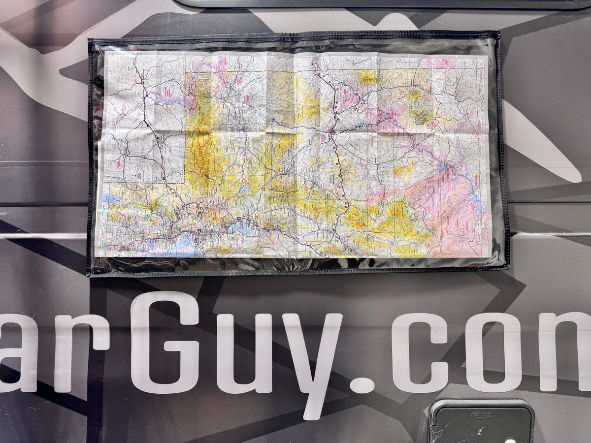 Trail Boss Map Sleeve-duckduckjeep-offroad-wrangler-gladiator-3d-jeep duck-custom duck-Jeep-The Quacktory-Fun Jeep Ducks-Ducks4Jeep