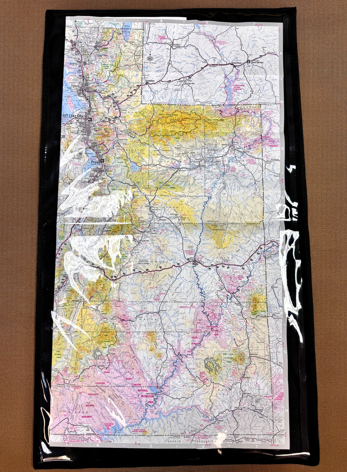 Trail Boss Map Sleeve-duckduckjeep-offroad-wrangler-gladiator-3d-jeep duck-custom duck-Jeep-The Quacktory-Fun Jeep Ducks-Ducks4Jeep