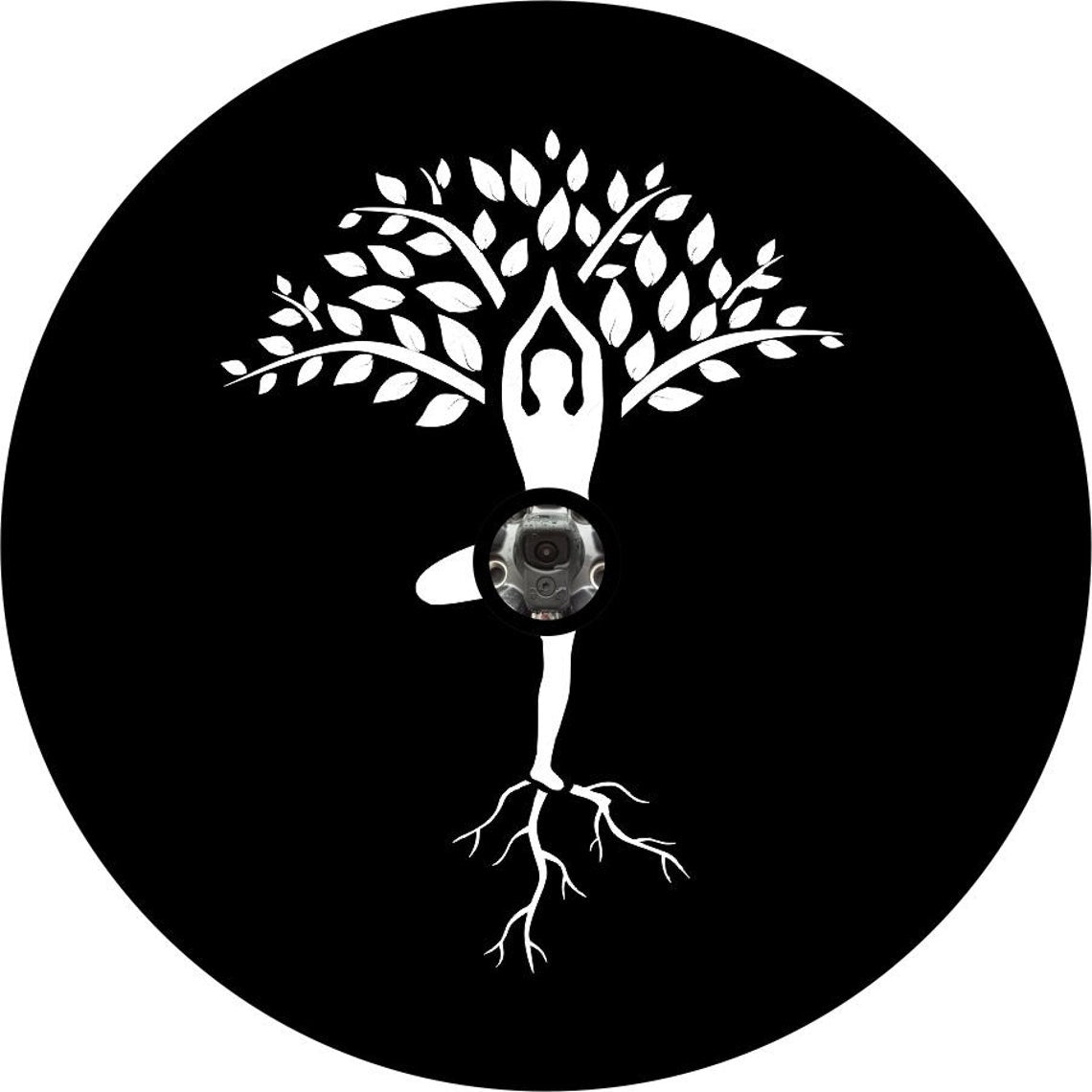 Tree Pose-duckduckjeep-offroad-wrangler-gladiator-3d-jeep duck-custom duck-Jeep-The Quacktory-Fun Jeep Ducks-Ducks4Jeep