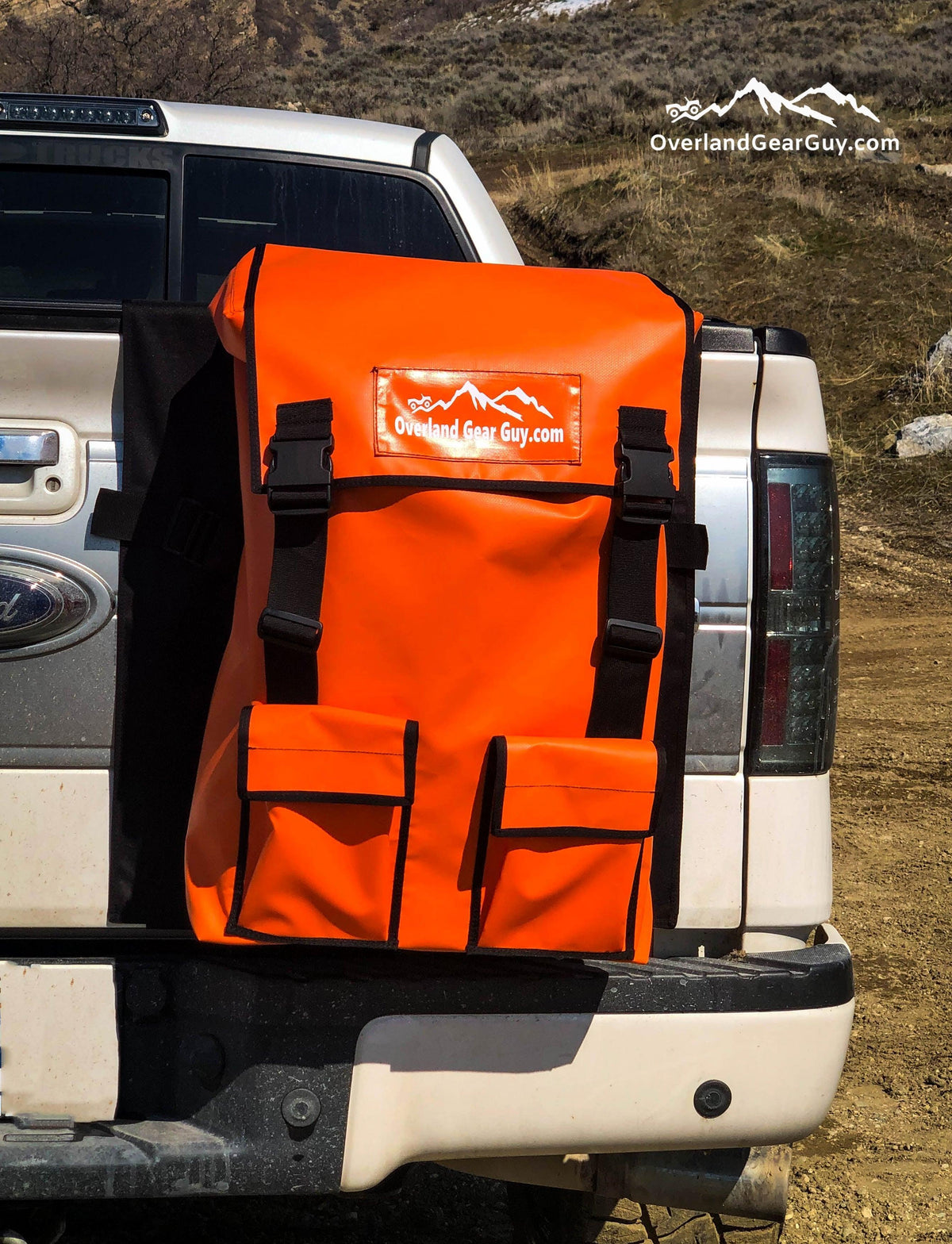 Truck Tailgate Trash / Storage Bag-duckduckjeep-offroad-wrangler-gladiator-3d-jeep duck-custom duck-Jeep-The Quacktory-Fun Jeep Ducks-Ducks4Jeep