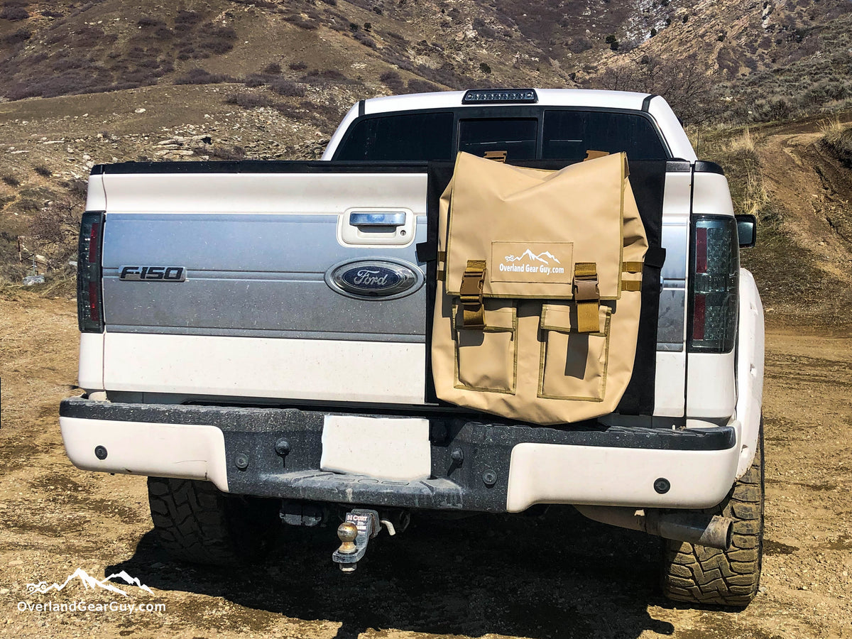 Truck Tailgate Trash / Storage Bag-duckduckjeep-offroad-wrangler-gladiator-3d-jeep duck-custom duck-Jeep-The Quacktory-Fun Jeep Ducks-Ducks4Jeep