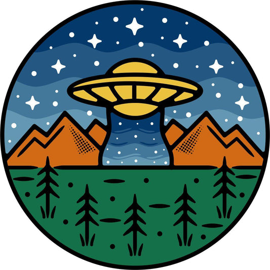 UFO Alien Spare Tire Covers for Jeep, Bronco, RV, Campers, Trailers, & More-duckduckjeep-offroad-wrangler-gladiator-3d-jeep duck-custom duck-Jeep-The Quacktory-Fun Jeep Ducks-Ducks4Jeep