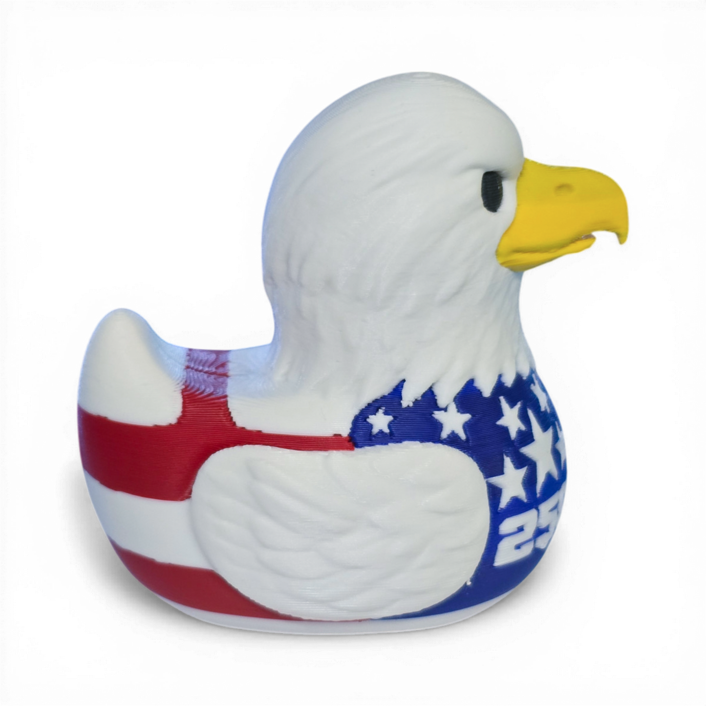 USA Bald Eagle Semiquincentennial Duck-duckduckjeep-offroad-wrangler-gladiator-3d-jeep duck-custom duck-Jeep-The Quacktory-Fun Jeep Ducks-Ducks4Jeep