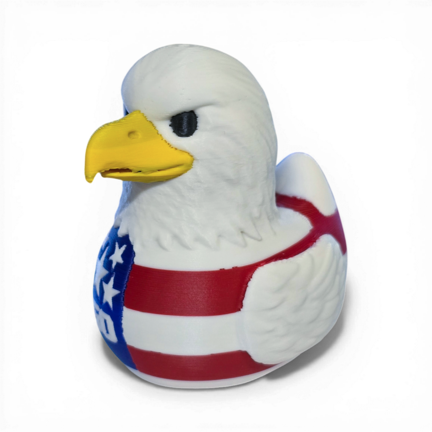 USA Bald Eagle Semiquincentennial Duck-duckduckjeep-offroad-wrangler-gladiator-3d-jeep duck-custom duck-Jeep-The Quacktory-Fun Jeep Ducks-Ducks4Jeep