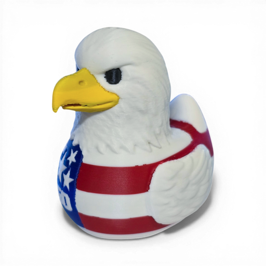 USA Bald Eagle Semiquincentennial Duck-duckduckjeep-offroad-wrangler-gladiator-3d-jeep duck-custom duck-Jeep-The Quacktory-Fun Jeep Ducks-Ducks4Jeep