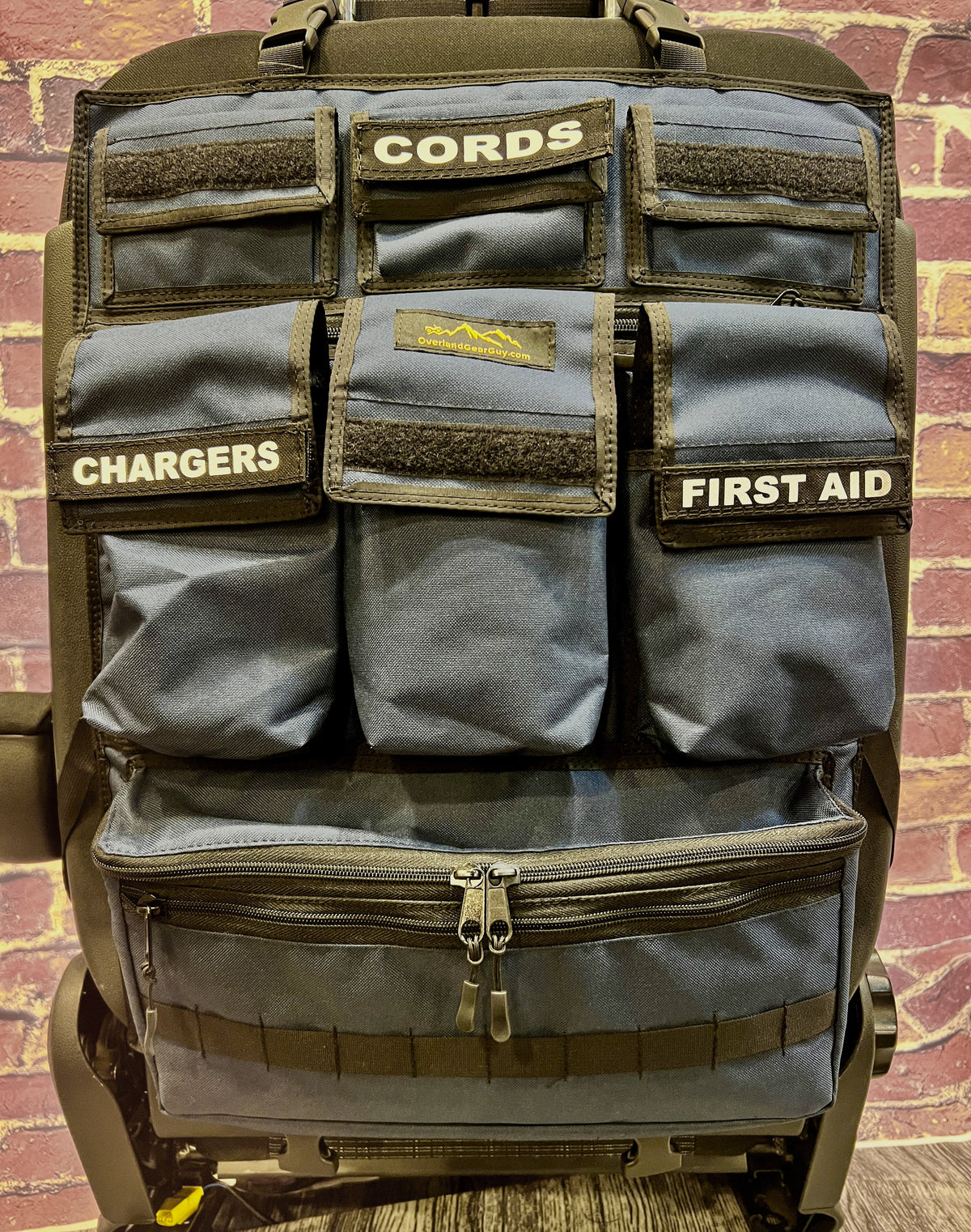 Universal Seat Organizer-duckduckjeep-offroad-wrangler-gladiator-3d-jeep duck-custom duck-Jeep-The Quacktory-Fun Jeep Ducks-Ducks4Jeep