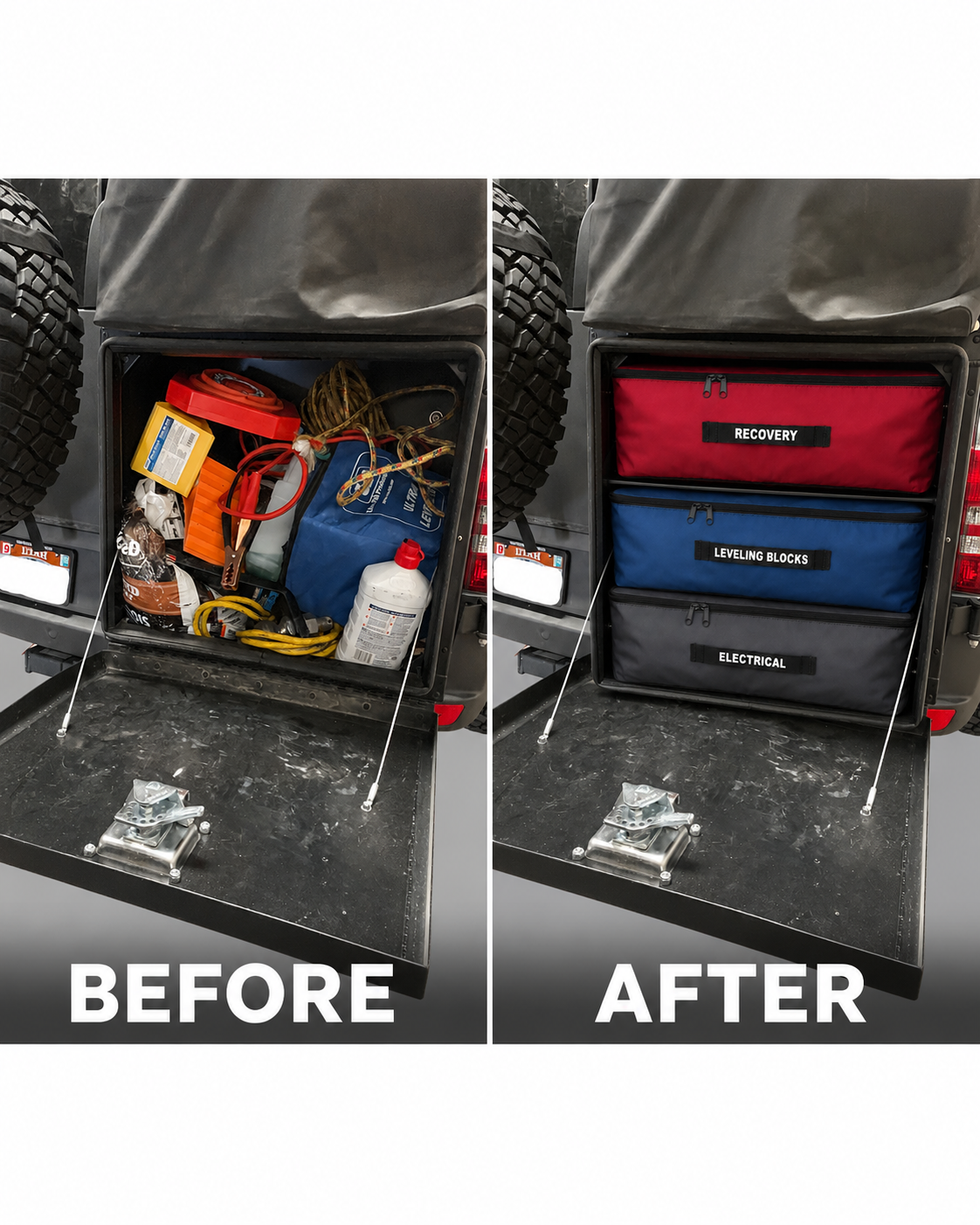Van Gear Box Storage Bag (single)-duckduckjeep-offroad-wrangler-gladiator-3d-jeep duck-custom duck-Jeep-The Quacktory-Fun Jeep Ducks-Ducks4Jeep