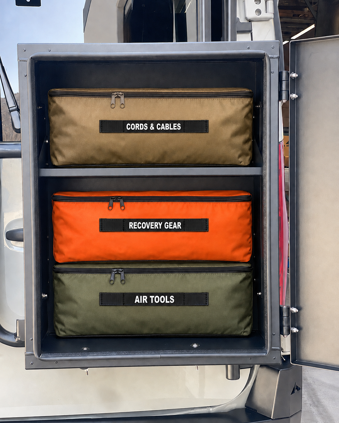Van Gear Box Storage Bag (single)-duckduckjeep-offroad-wrangler-gladiator-3d-jeep duck-custom duck-Jeep-The Quacktory-Fun Jeep Ducks-Ducks4Jeep