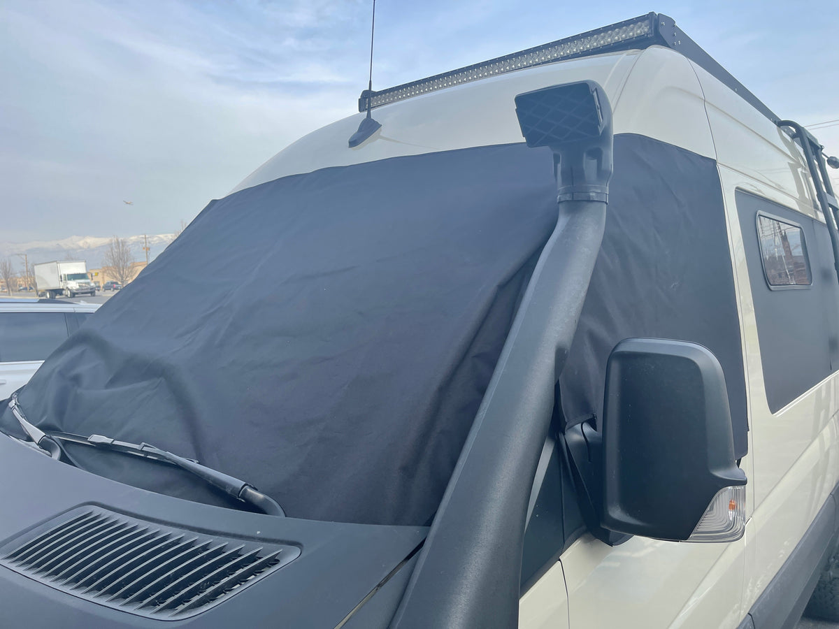 Van Outer Windshield Cover - Revel - Storyteller - Jayco - EKKO-duckduckjeep-offroad-wrangler-gladiator-3d-jeep duck-custom duck-Jeep-The Quacktory-Fun Jeep Ducks-Ducks4Jeep
