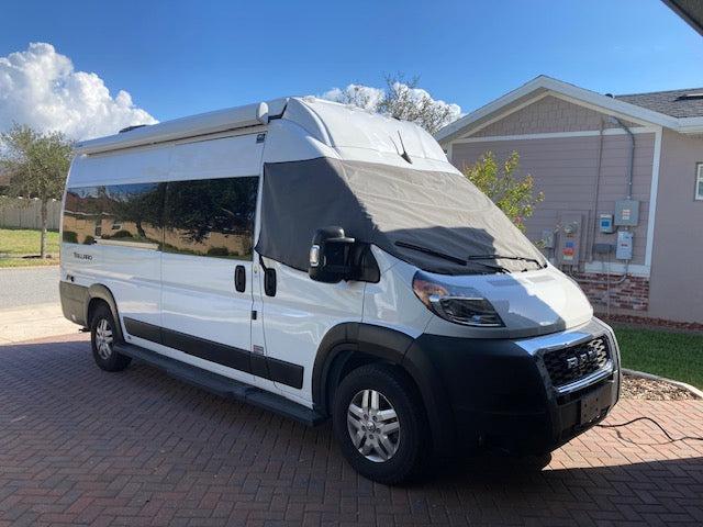 Van Outer Windshield Cover - Revel - Storyteller - Jayco - EKKO-duckduckjeep-offroad-wrangler-gladiator-3d-jeep duck-custom duck-Jeep-The Quacktory-Fun Jeep Ducks-Ducks4Jeep
