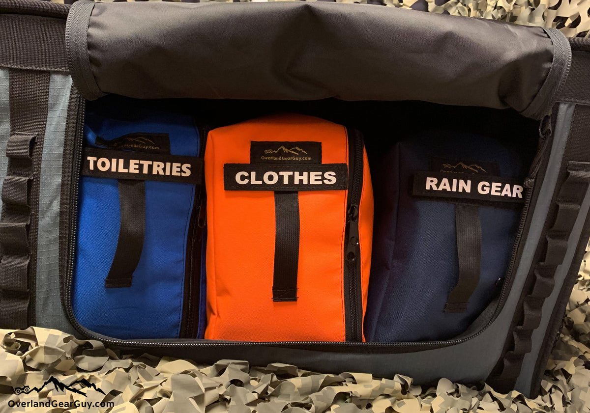Van Overhead Storage Locker Divider Bags-duckduckjeep-offroad-wrangler-gladiator-3d-jeep duck-custom duck-Jeep-The Quacktory-Fun Jeep Ducks-Ducks4Jeep