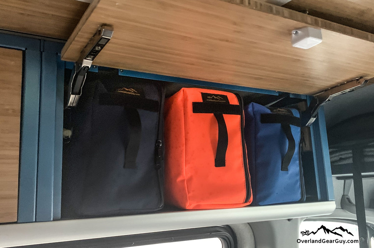 Van Overhead Storage Locker Divider Bags-duckduckjeep-offroad-wrangler-gladiator-3d-jeep duck-custom duck-Jeep-The Quacktory-Fun Jeep Ducks-Ducks4Jeep