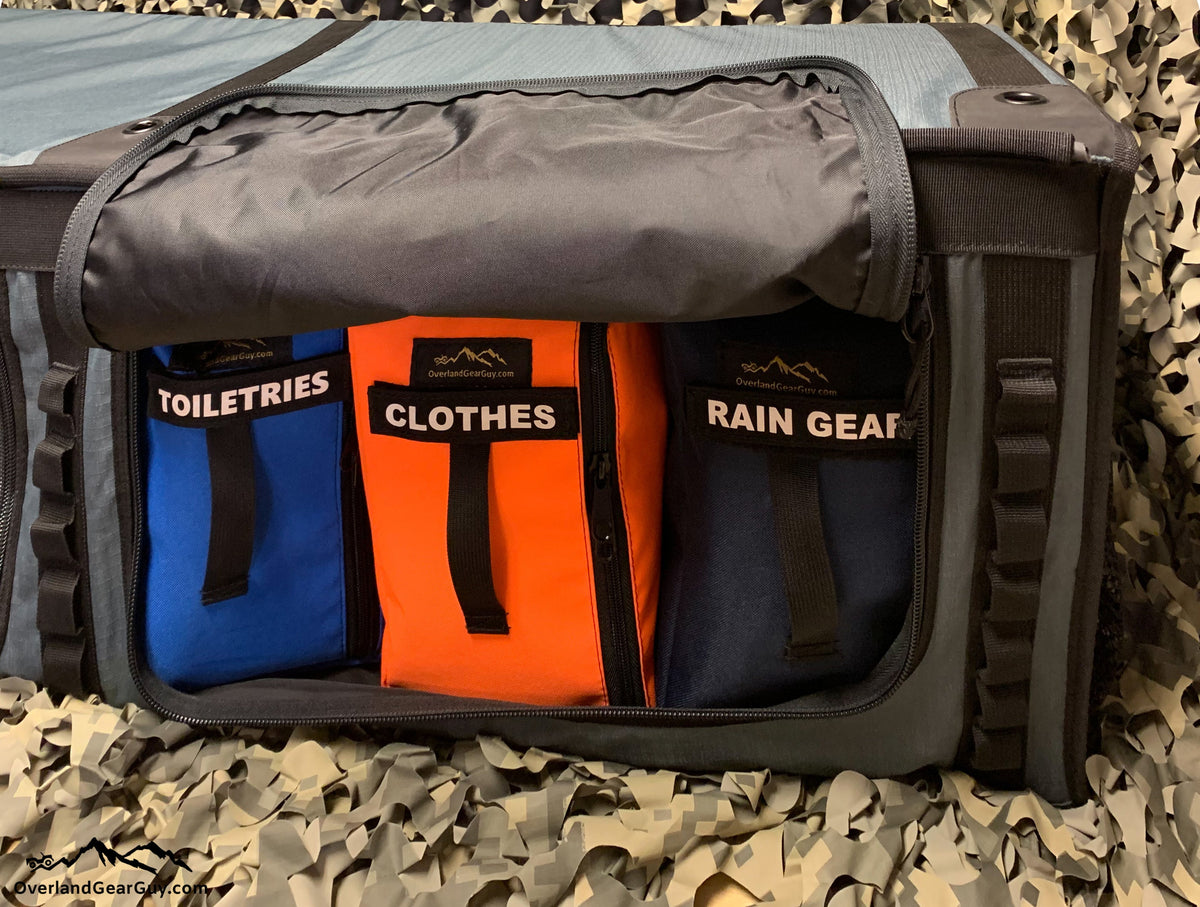 Van Overhead Storage Locker Divider Bags-duckduckjeep-offroad-wrangler-gladiator-3d-jeep duck-custom duck-Jeep-The Quacktory-Fun Jeep Ducks-Ducks4Jeep