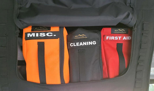 Van Overhead Storage Locker Divider Bags-duckduckjeep-offroad-wrangler-gladiator-3d-jeep duck-custom duck-Jeep-The Quacktory-Fun Jeep Ducks-Ducks4Jeep