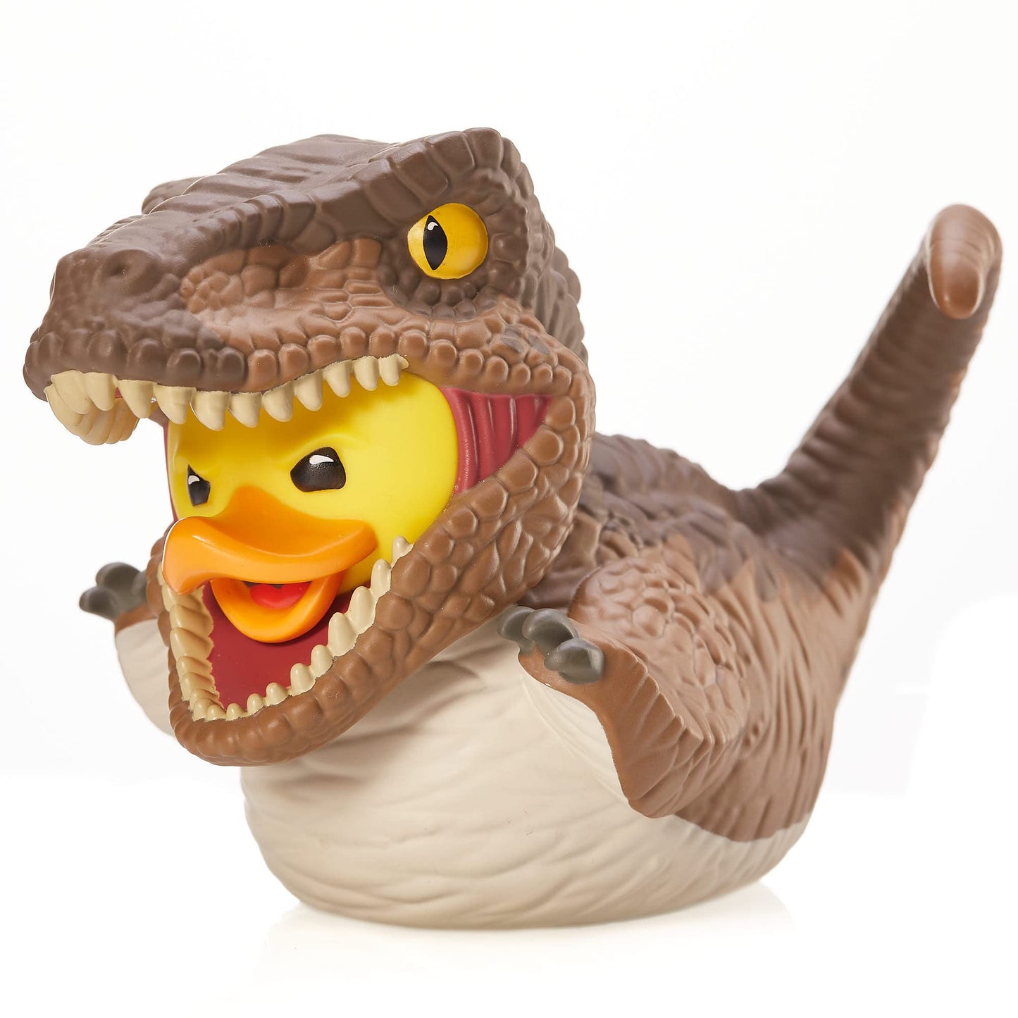 Velociraptor TUBBZ Collectible Duck (Boxed Edition)-duckduckjeep-offroad-wrangler-gladiator-3d-jeep duck-custom duck-Jeep-The Quacktory-Fun Jeep Ducks-Ducks4Jeep