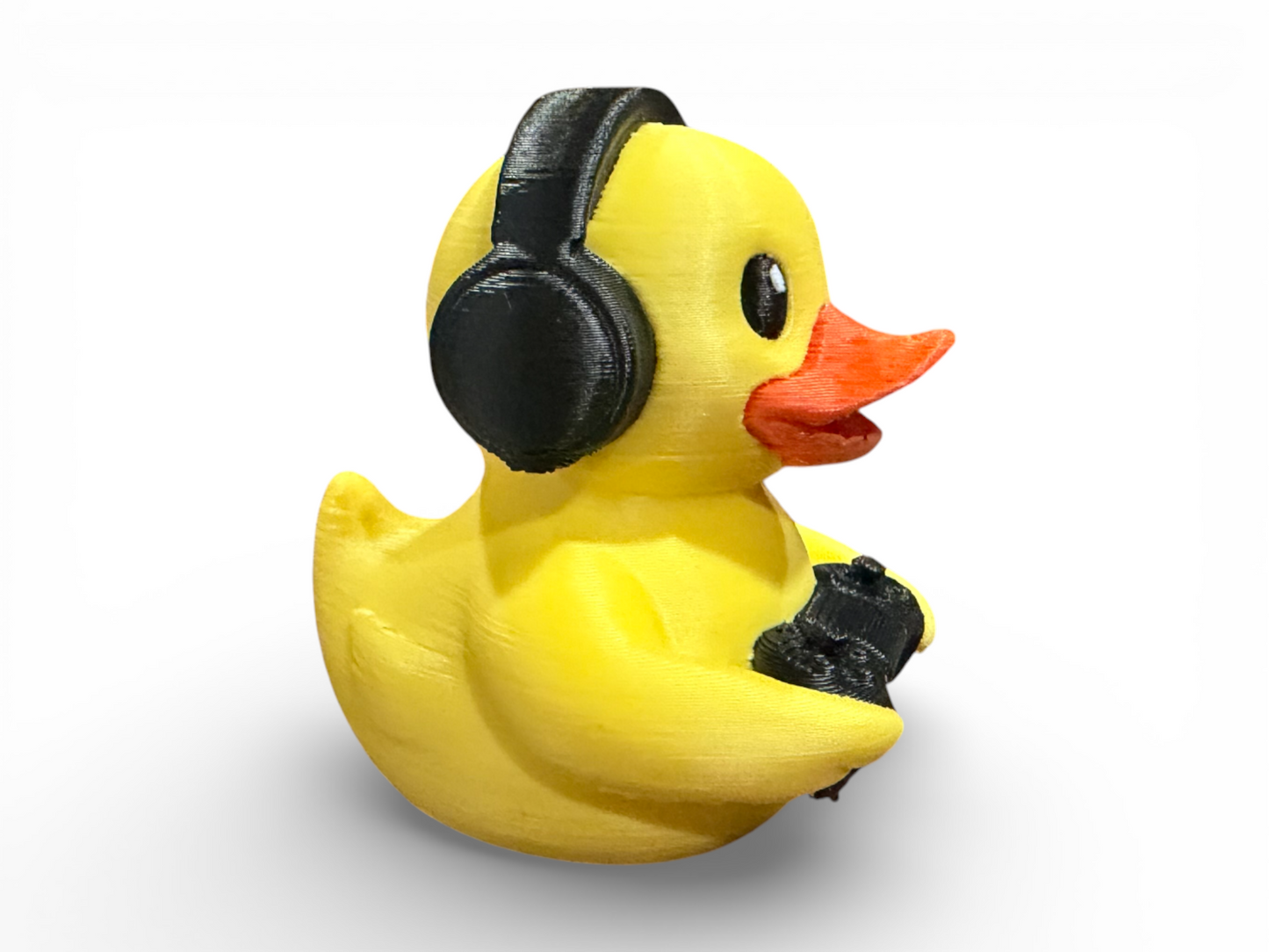 Video Game Duck with Controller – Gamer Desk Duck Collectible