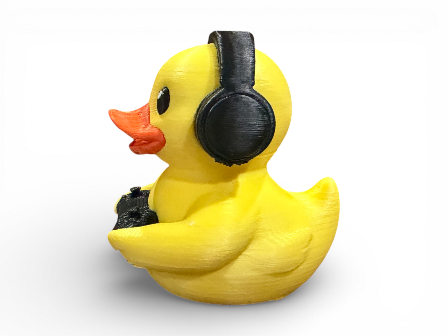 Video Game Duck with Controller – Gamer Desk Duck Collectible