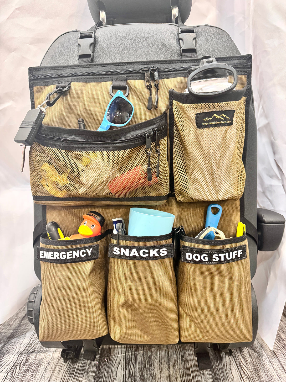 Voyager Seat Organizer-duckduckjeep-offroad-wrangler-gladiator-3d-jeep duck-custom duck-Jeep-The Quacktory-Fun Jeep Ducks-Ducks4Jeep