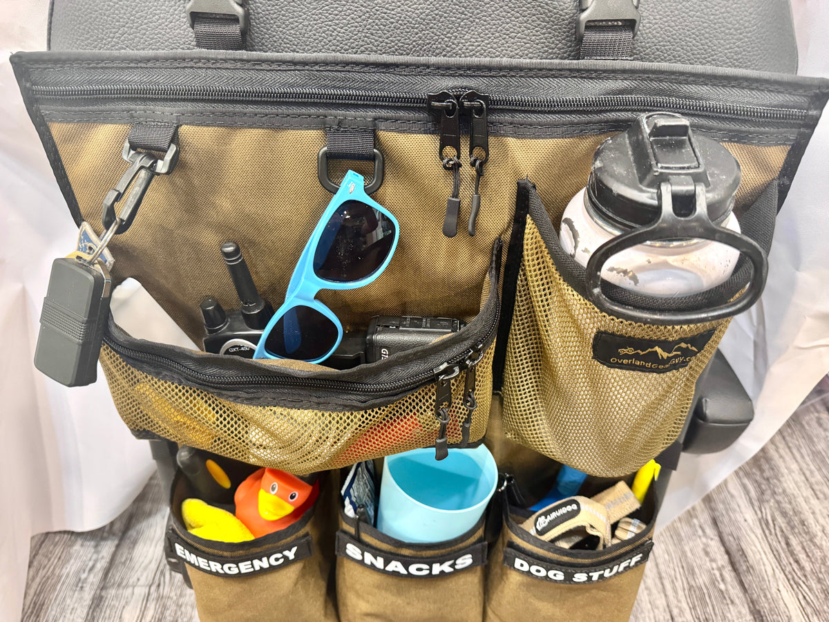 Voyager Seat Organizer-duckduckjeep-offroad-wrangler-gladiator-3d-jeep duck-custom duck-Jeep-The Quacktory-Fun Jeep Ducks-Ducks4Jeep