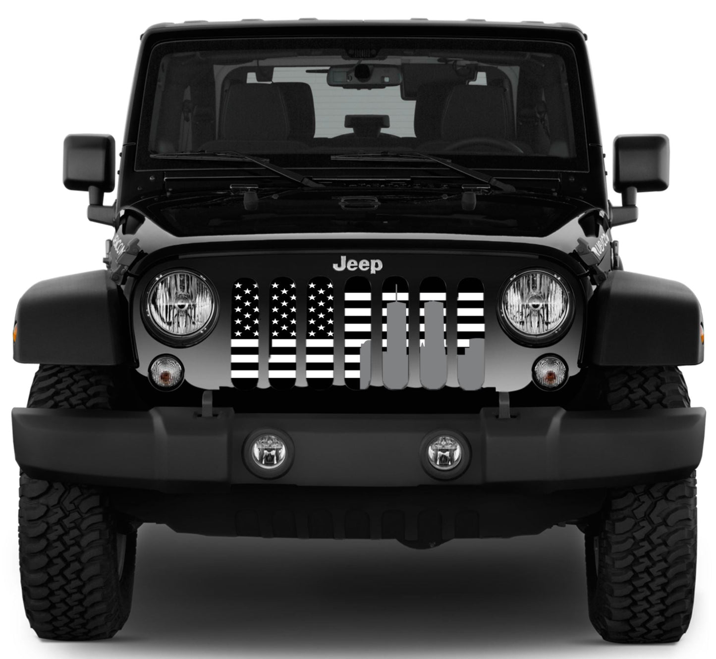 World Trade Center Black and White Tribute Grille Insert