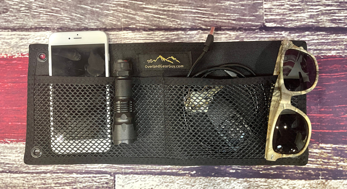 Wall Organizational Pouch - Grommets-duckduckjeep-offroad-wrangler-gladiator-3d-jeep duck-custom duck-Jeep-The Quacktory-Fun Jeep Ducks-Ducks4Jeep