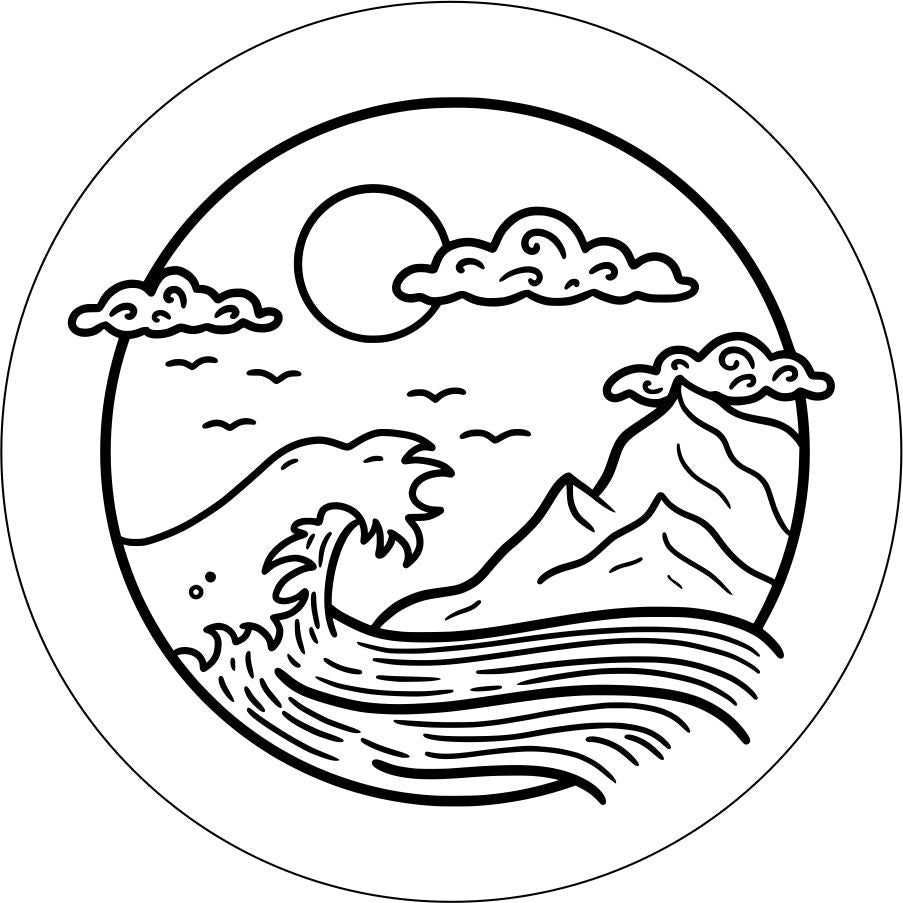 Waves Crashing into the Mountains-duckduckjeep-offroad-wrangler-gladiator-3d-jeep duck-custom duck-Jeep-The Quacktory-Fun Jeep Ducks-Ducks4Jeep