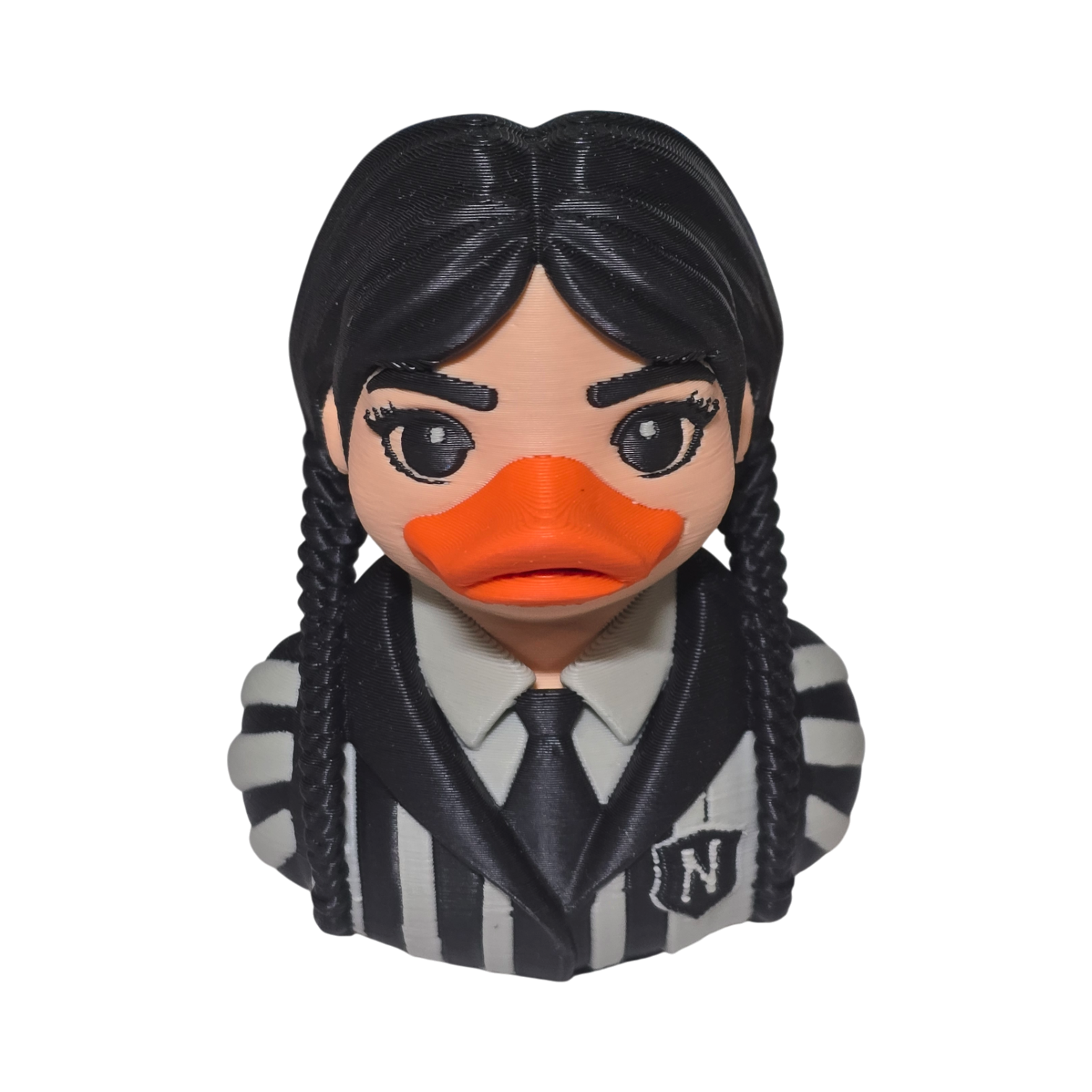 Wednesday Adams Duck-duckduckjeep-offroad-wrangler-gladiator-3d-jeep duck-custom duck-Jeep-The Quacktory-Fun Jeep Ducks-Ducks4Jeep