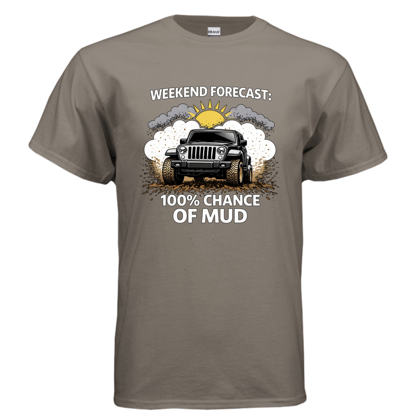 Weekend Forecast Shirt-duckduckjeep-offroad-wrangler-gladiator-3d-jeep duck-custom duck-Jeep-The Quacktory-Fun Jeep Ducks-Ducks4Jeep