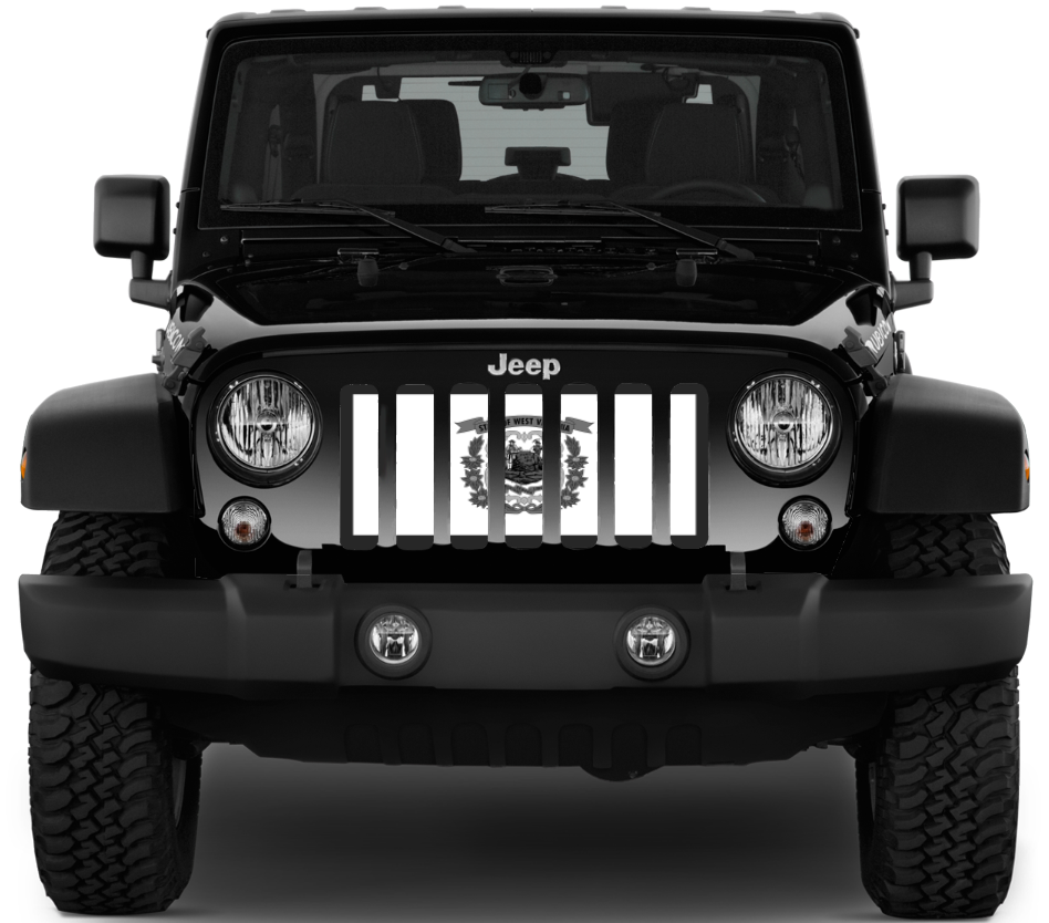 West Virginia Tactical State Flag Grille Insert
