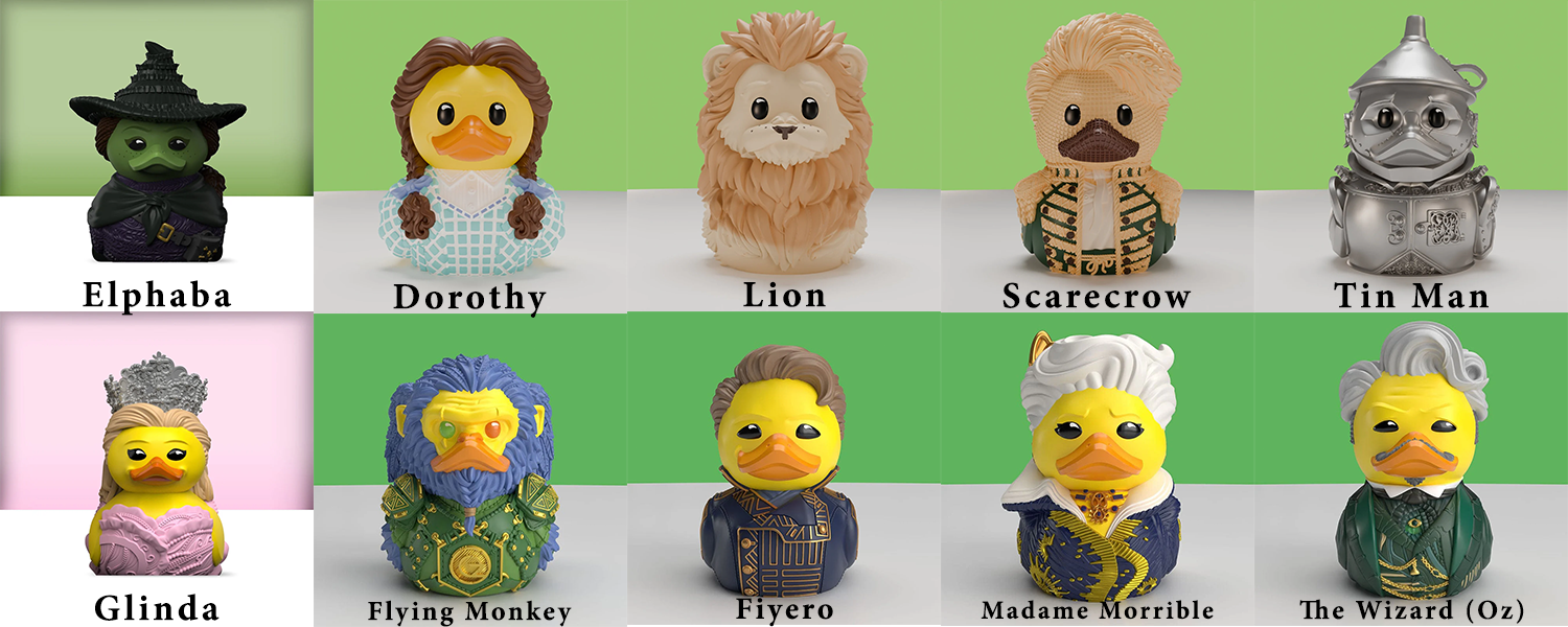 Wicked 10 Duck Set! TUBBZ (Mini Edition)-duckduckjeep-offroad-wrangler-gladiator-3d-jeep duck-custom duck-Jeep-The Quacktory-Fun Jeep Ducks-Ducks4Jeep