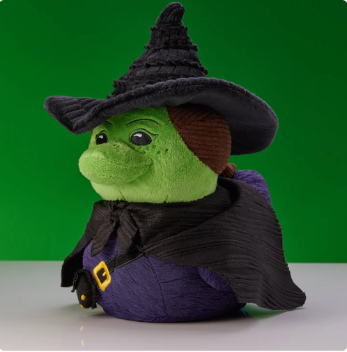 Wicked: Elphaba TUBBZ Duck Plushie-duckduckjeep-offroad-wrangler-gladiator-3d-jeep duck-custom duck-Jeep-The Quacktory-Fun Jeep Ducks-Ducks4Jeep