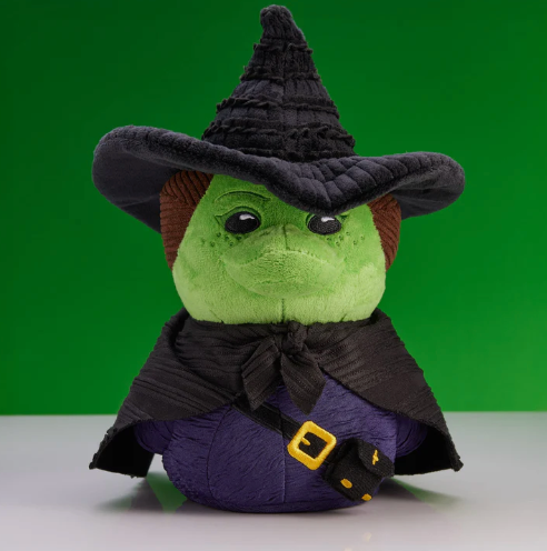 Wicked: Elphaba TUBBZ Duck Plushie-duckduckjeep-offroad-wrangler-gladiator-3d-jeep duck-custom duck-Jeep-The Quacktory-Fun Jeep Ducks-Ducks4Jeep