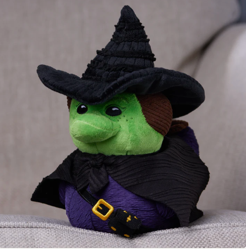 Wicked: Elphaba TUBBZ Duck Plushie-duckduckjeep-offroad-wrangler-gladiator-3d-jeep duck-custom duck-Jeep-The Quacktory-Fun Jeep Ducks-Ducks4Jeep