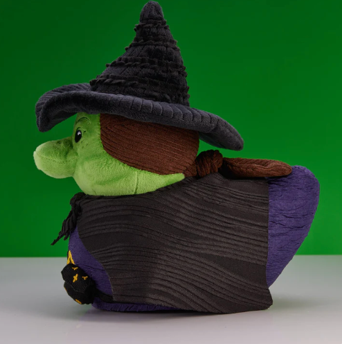 Wicked: Elphaba TUBBZ Duck Plushie-duckduckjeep-offroad-wrangler-gladiator-3d-jeep duck-custom duck-Jeep-The Quacktory-Fun Jeep Ducks-Ducks4Jeep