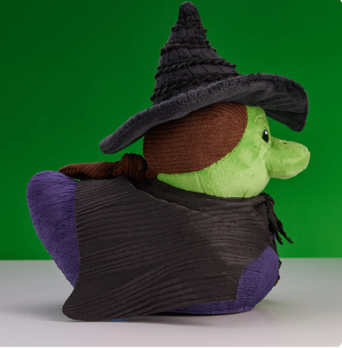 Wicked: Elphaba TUBBZ Duck Plushie-duckduckjeep-offroad-wrangler-gladiator-3d-jeep duck-custom duck-Jeep-The Quacktory-Fun Jeep Ducks-Ducks4Jeep