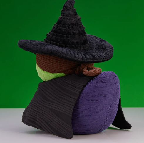 Wicked: Elphaba TUBBZ Duck Plushie-duckduckjeep-offroad-wrangler-gladiator-3d-jeep duck-custom duck-Jeep-The Quacktory-Fun Jeep Ducks-Ducks4Jeep