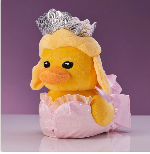 Wicked: Glinda TUBBZ Duck Plushie-duckduckjeep-offroad-wrangler-gladiator-3d-jeep duck-custom duck-Jeep-The Quacktory-Fun Jeep Ducks-Ducks4Jeep