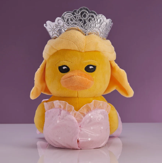Wicked: Glinda TUBBZ Duck Plushie-duckduckjeep-offroad-wrangler-gladiator-3d-jeep duck-custom duck-Jeep-The Quacktory-Fun Jeep Ducks-Ducks4Jeep