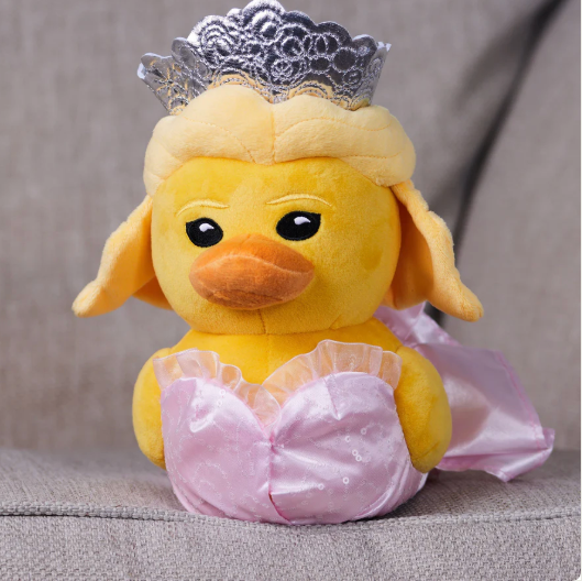Wicked: Glinda TUBBZ Duck Plushie-duckduckjeep-offroad-wrangler-gladiator-3d-jeep duck-custom duck-Jeep-The Quacktory-Fun Jeep Ducks-Ducks4Jeep