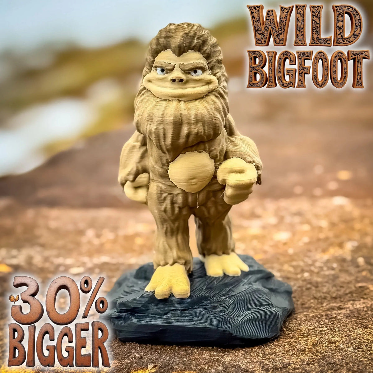 Wild Bigfoot - DeskMate-duckduckjeep-offroad-wrangler-gladiator-3d-jeep duck-custom duck-Jeep-The Quacktory-Fun Jeep Ducks-Ducks4Jeep