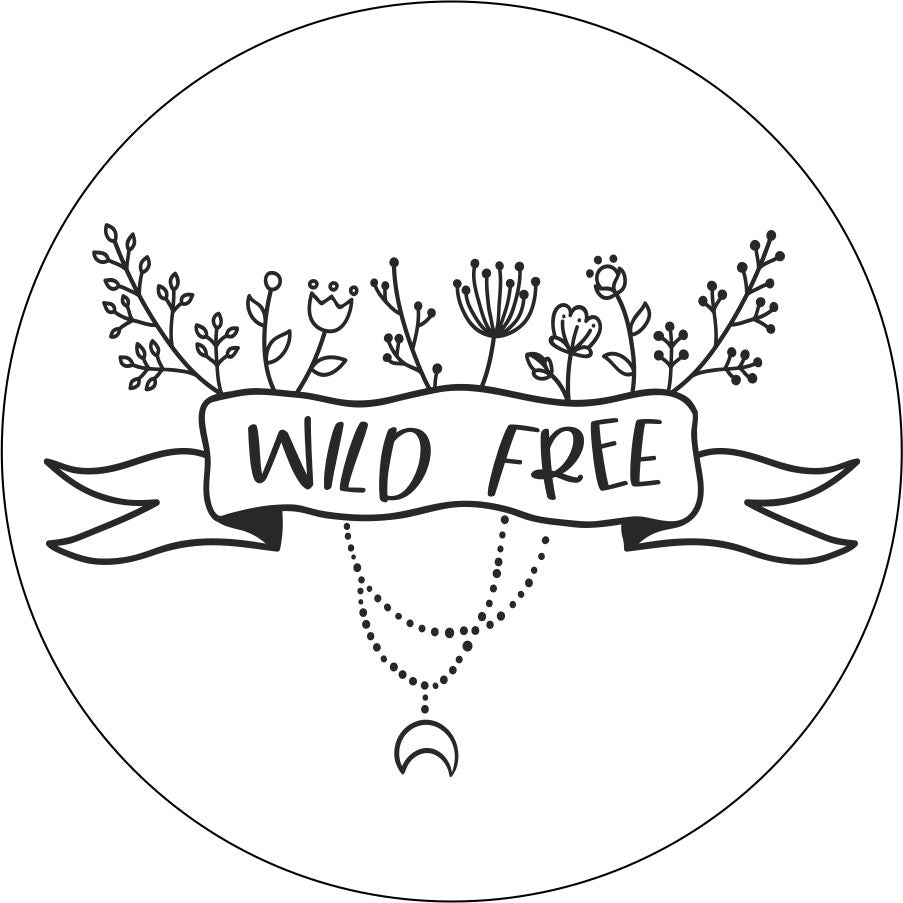 Wild and Free Flowers-duckduckjeep-offroad-wrangler-gladiator-3d-jeep duck-custom duck-Jeep-The Quacktory-Fun Jeep Ducks-Ducks4Jeep