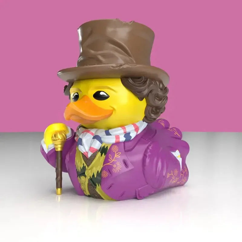 Willy Wonka TUBBZ Collectible Duck (Collector's Edition)-duckduckjeep-offroad-wrangler-gladiator-3d-jeep duck-custom duck-Jeep-The Quacktory-Fun Jeep Ducks-Ducks4Jeep