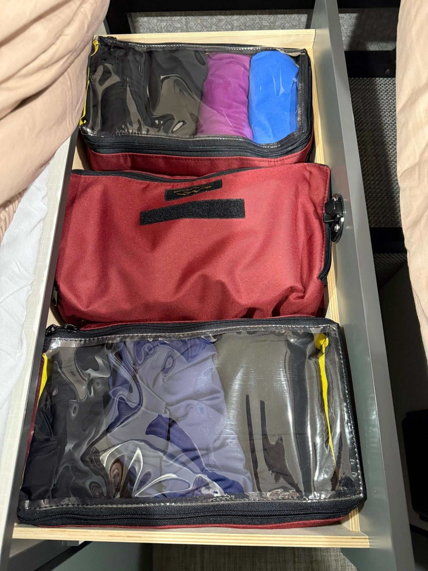 CLEAR TOP Storage Bag