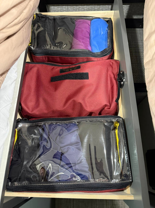 CLEAR TOP Storage Bag