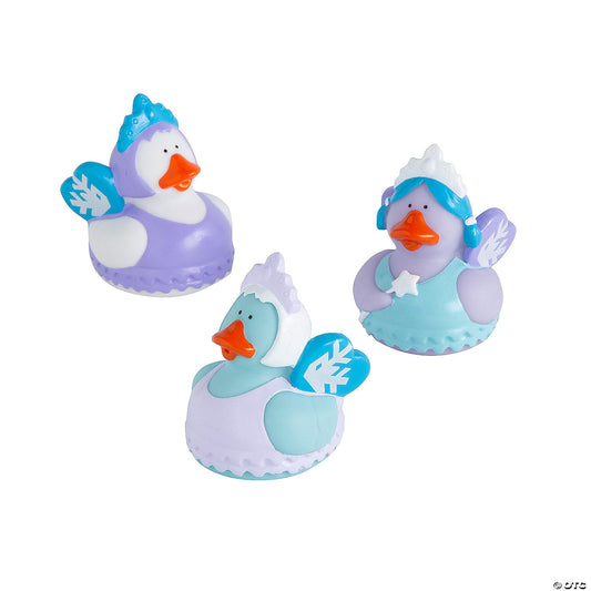 Winter Fairy Rubber Ducks - by the dozen-duckduckjeep-offroad-wrangler-gladiator-3d-jeep duck-custom duck-Jeep-The Quacktory-Fun Jeep Ducks-Ducks4Jeep