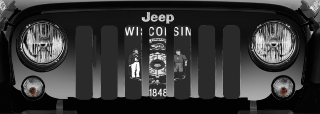 Wisconsin Tactical State Flag Grille Insert